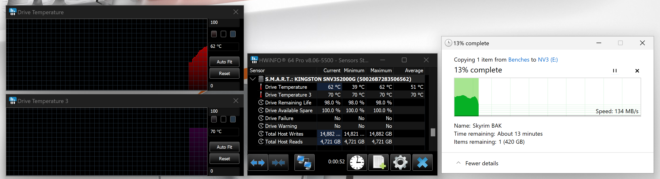 Kingston NV3 PCIe 4.0 NVMe SSD 2TB