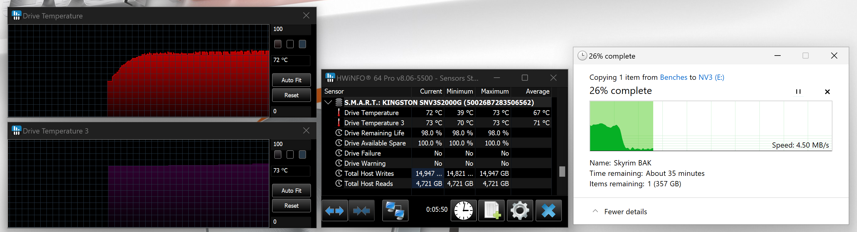 Kingston NV3 PCIe 4.0 NVMe SSD 2TB