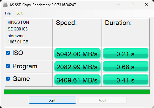 Kingston NV3 PCIe 4.0 NVMe SSD 2TB