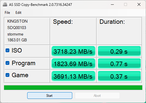 Kingston NV3 PCIe 4.0 NVMe SSD 2TB