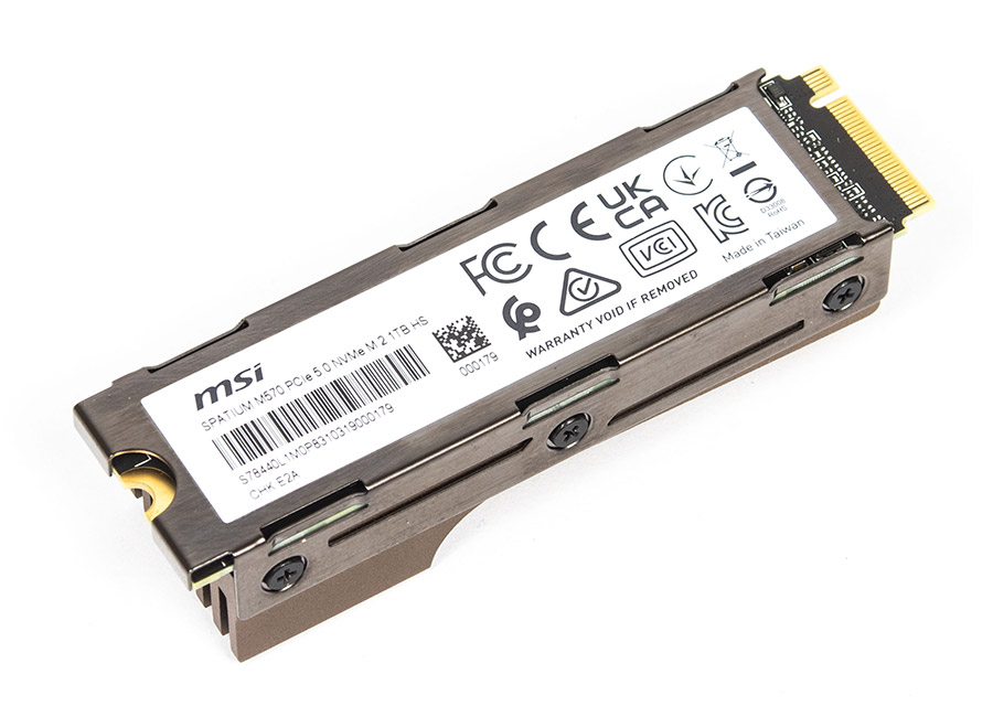 MSI Spatium M570 PCIe 5.0 NVMe M.2 HS 1TB