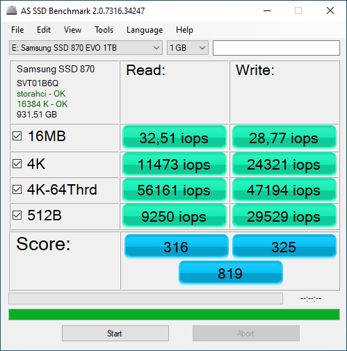 Samsung 870 EVO 1TB