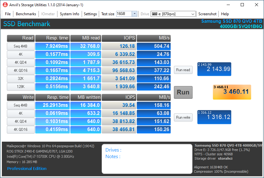 Samsung 870 QVO 4TB