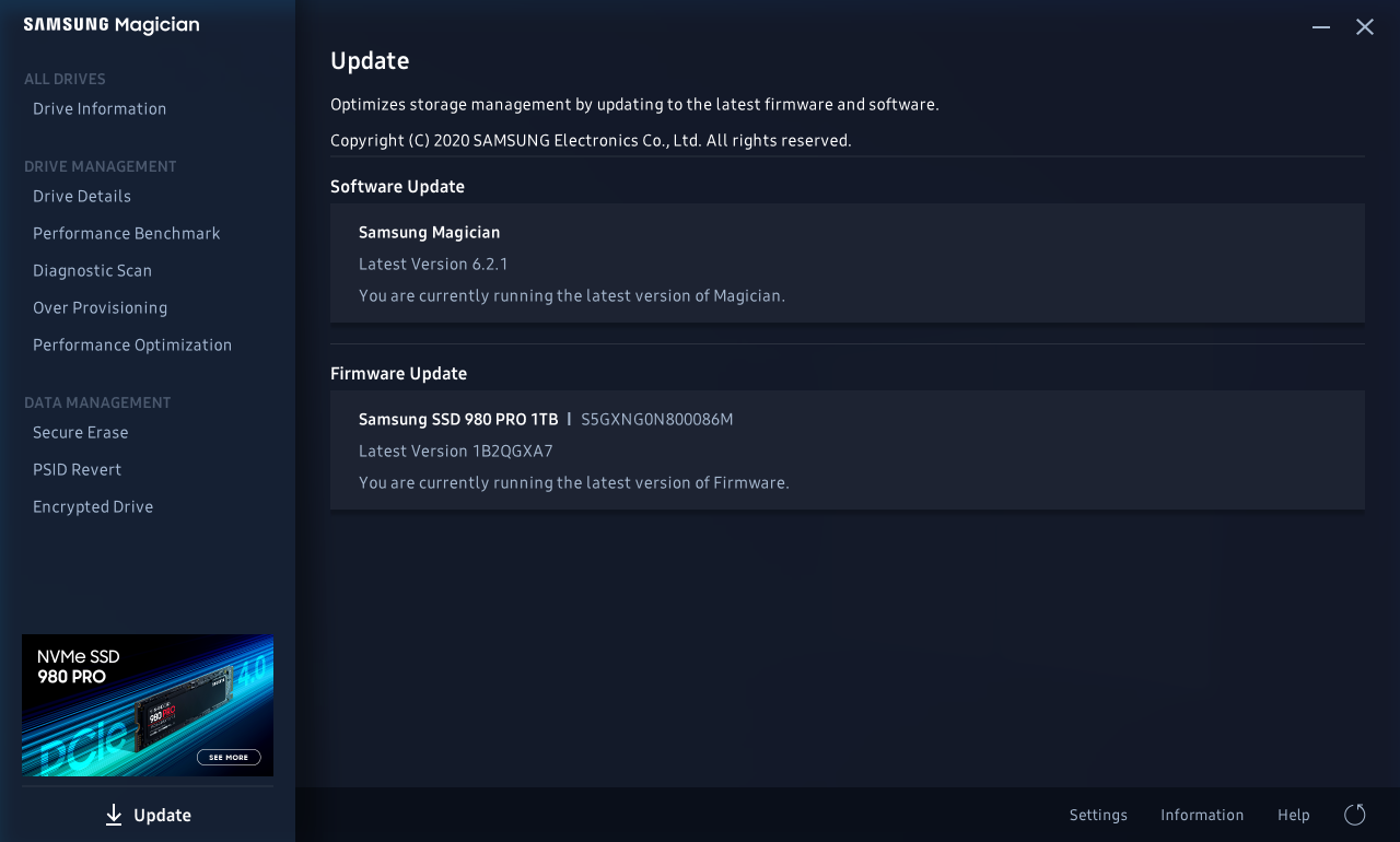 Settings information. Samsung 860 EVO Magician. Samsung SSD 870 EVO Samsung Magician. Samsung 860 EVO Firmware. Samsung 980 Pro тесты.