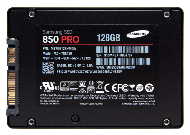 Samsung SSD 850 Pro (MZ-7KE128)