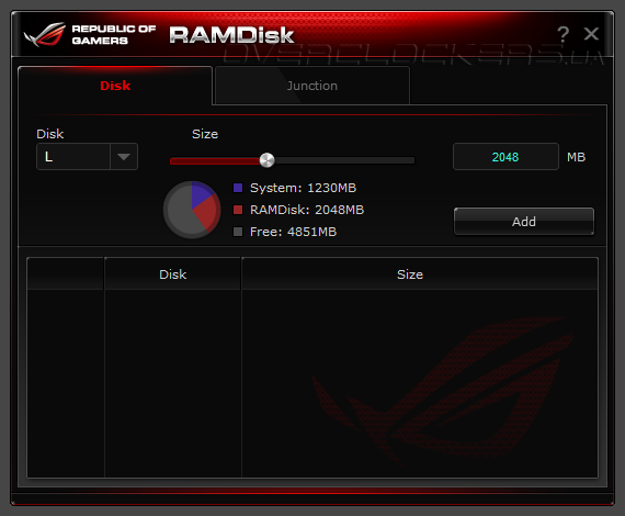 ASUS RAMDisk