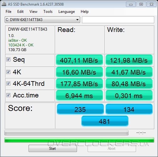 Тестирование WD VelociRaptor + OCZ Vertex 3 Max IOPS (Intel SRT Maximized)