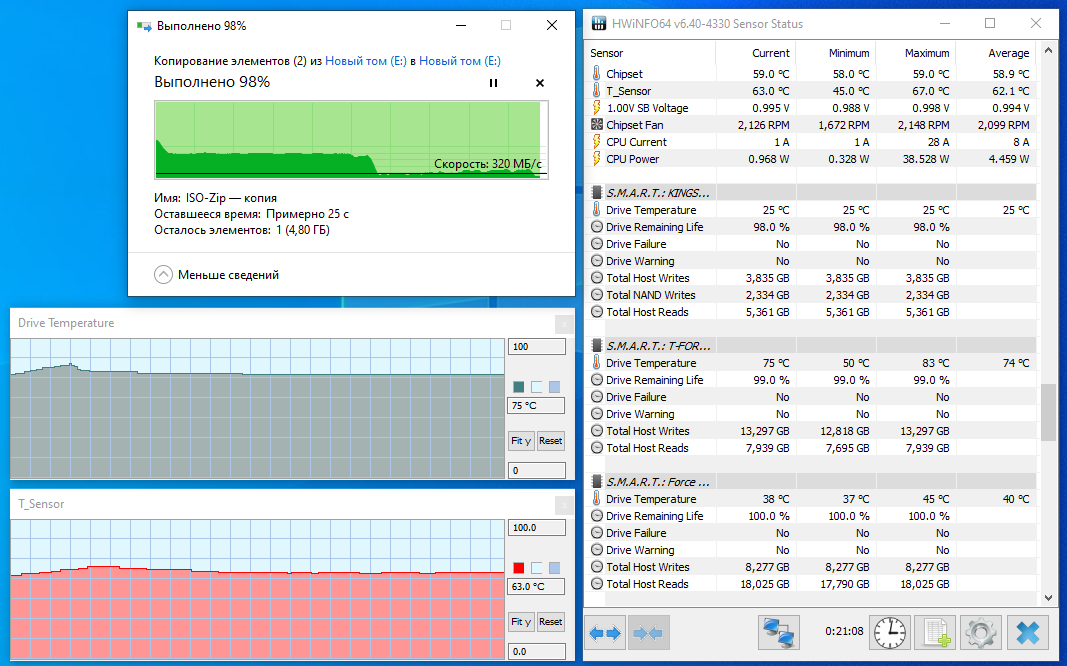 Team T-Force CARDEA Ceramic C440 M.2 PCIe 4.0 1TB