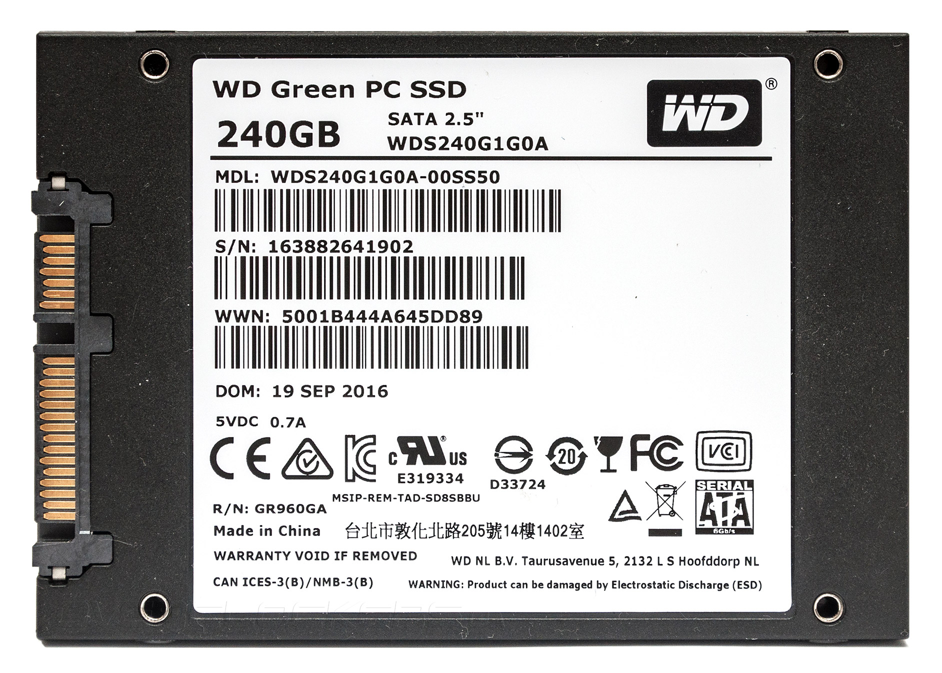 Wd green ssd 240gb обзор