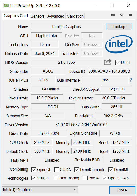 ASUS NUC 14 Pro