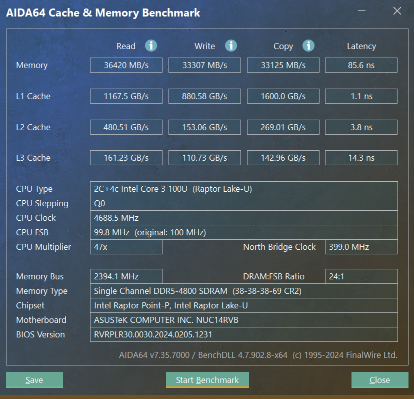 ASUS NUC 14 Pro