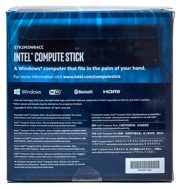 Intel Compute Stick STK2m3W64CC