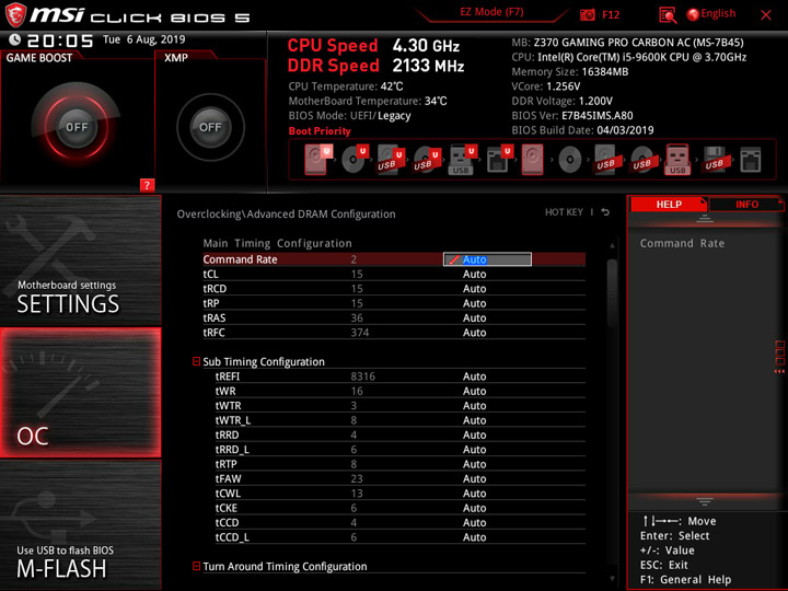 Изучение разгонного потенциала Intel Core i5-9600K