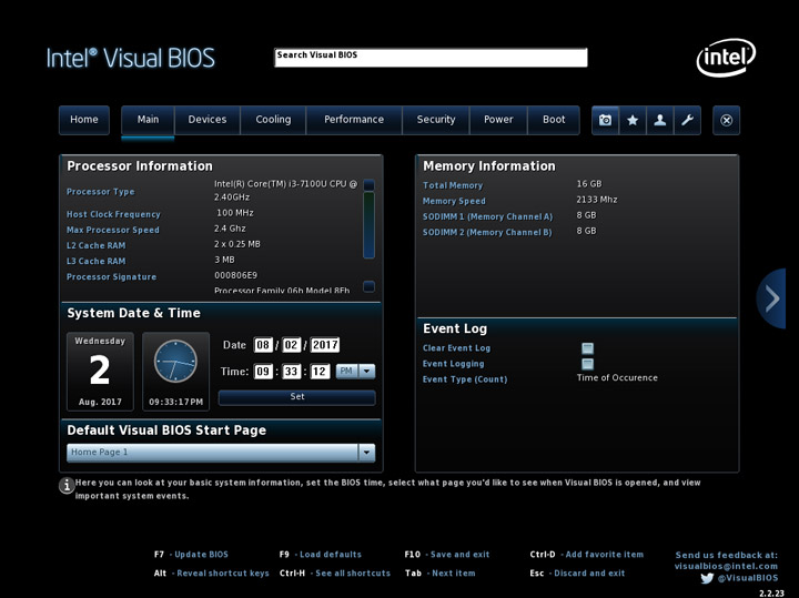 Intel NUC NUC7i3BNH