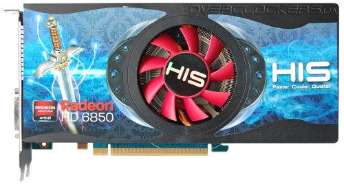 HIS HD 6850 Fan 1GB (H685F1GD)