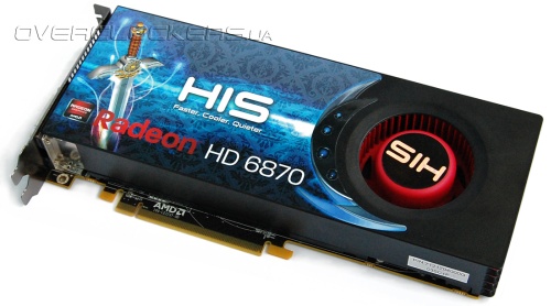 HIS HD 6870 Fan 1GB (H687F1G2M)