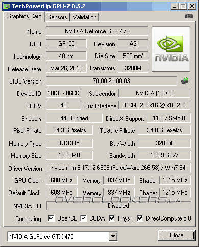 Inno3D iChill GTX 470 Hawk