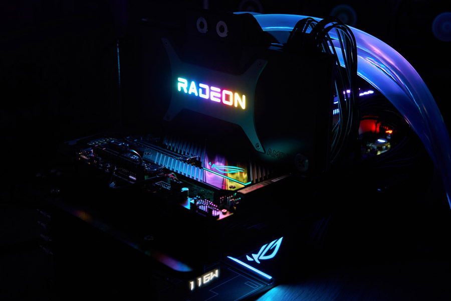 AMD Radeon RX 6800 XT и EK-Quantum Vector