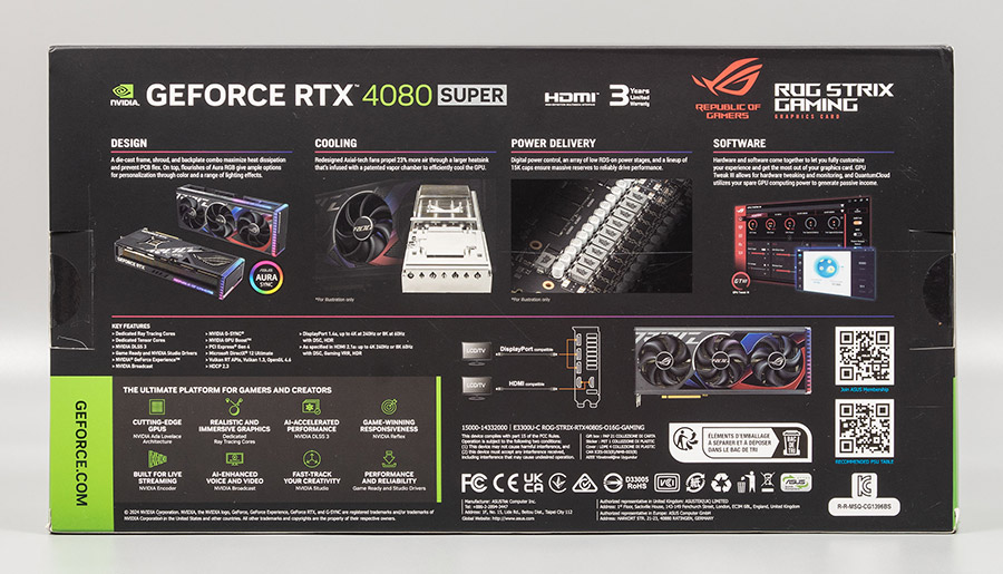 ASUS ROG-STRIX-RTX4080S-O16G-GAMING