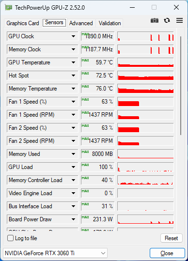 ASUS TUF-RTX3060TI-8GD6X-GAMING