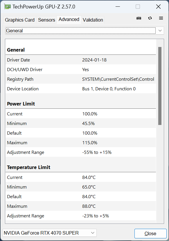 ASUS TUF-RTX4070S-O12G-GAMING