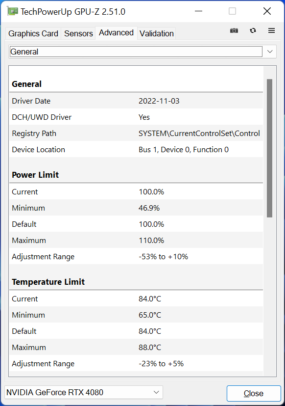 ASUS TUF-RTX4080-O16G-GAMING