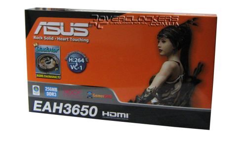 Видеокарта ASUS Radeon HD 3650 256MB