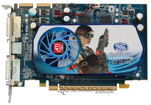 Видеокарта Sapphire ATI Radeon HD 3750 512M DDR3