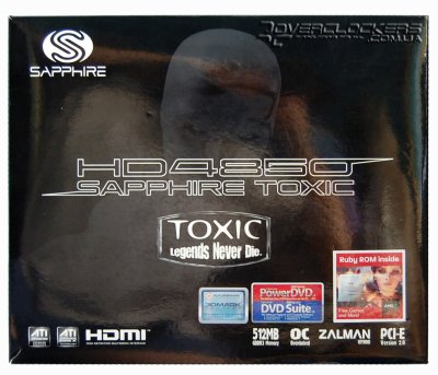 Видеокарта Sapphire Radeon HD 4850 TOXIC