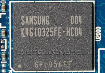 Samsung K4G10325FE-HC04