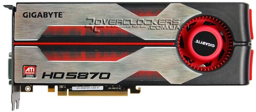 Видеокарта Radeon HD 5870 Gigabyte