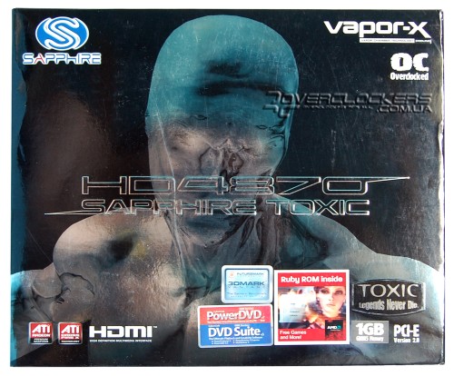 Видеокарта Sapphire Vapor-X TOXIC HD 4870 1GB GDDR5