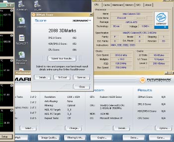 Sapphire X1600Pro AGP. Неэкстремальный разгон.