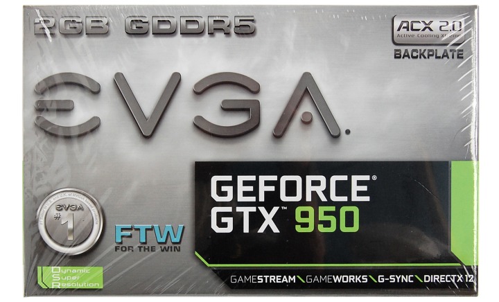 EVGA GeForce GTX 950 FTW ACX 2.0