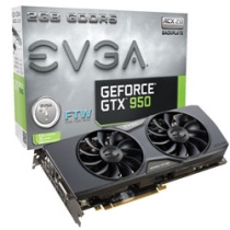 EVGA GeForce GTX 950 FTW ACX 2.0