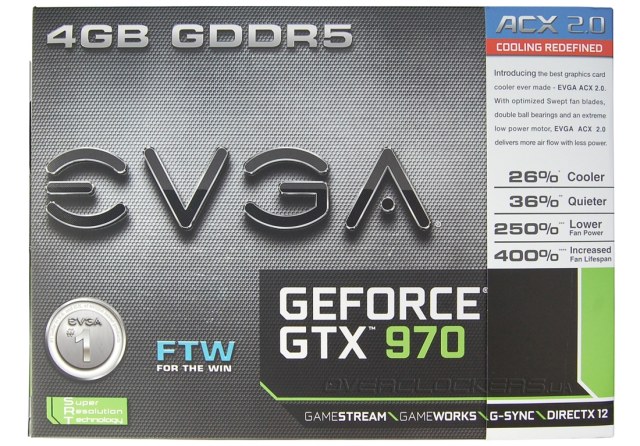 EVGA GeForce GTX 970 FTW ACX 2.0