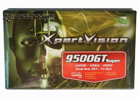 Видеокарта XpertVision GeForce 9500GT 512MB DDR2 Super
