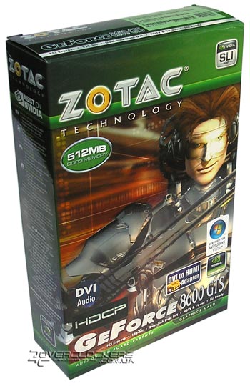 ZOTAC GeForce 8600GTS 512MB