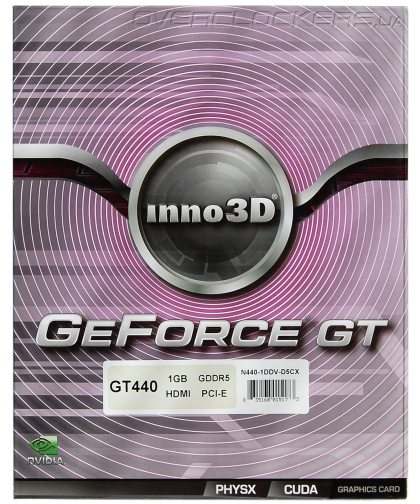 Inno3D GeForce GT 440 (N440-1DDV-D5CX)