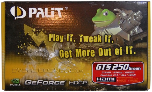 Palit GeForce GTS 250 Green 512MB