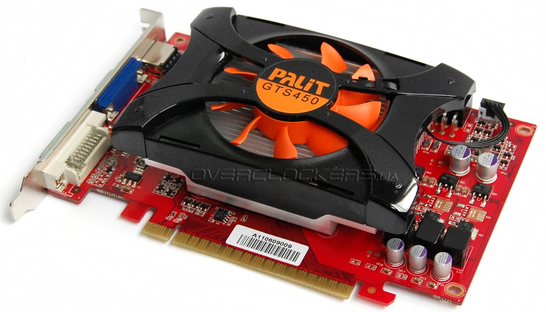 GeForce GTS 450 в сочетании с памятью DDR3 в исполнении Palit и ...