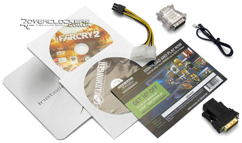 Комплект поставки Inno3D GeForce GTX 295 Platinum