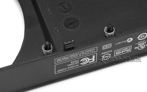 Крышка кулера Inno3D GeForce GTX 295 Platinum