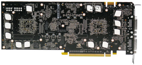 Печатная плата Inno3D GeForce GTX 295 Platinum