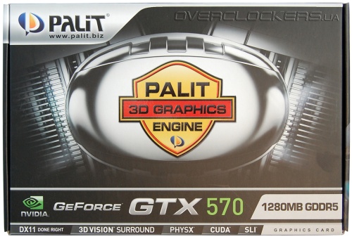 Palit GeForce GTX 570 1280MB GDDR5