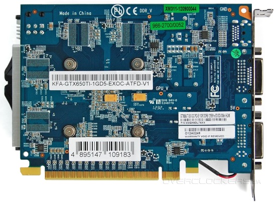 KFA2 GeForce GTX 650 Ti EX OC 1GB