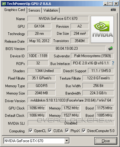 Palit GTX 670 JetStream