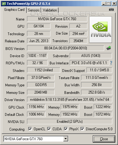 ASUS MARS760-4GD5