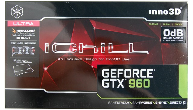 Inno3D iChill GeForce GTX 960 2GB Ultra