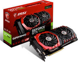 MSI GeForce GTX 1080 Gaming X 8G